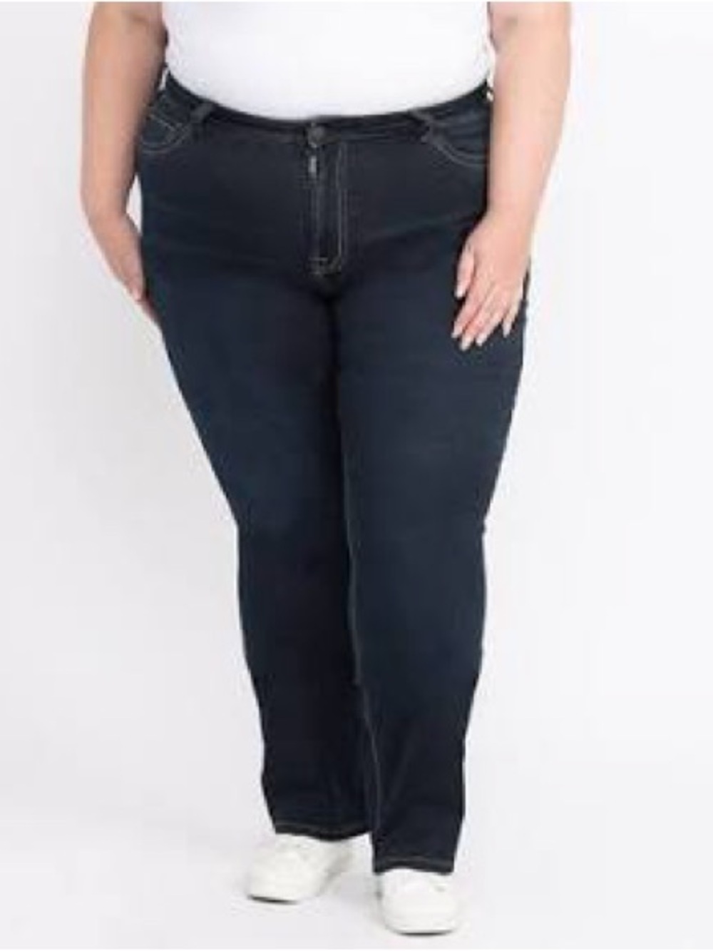DC JEANS Curvy Blue Straight Leg Jeans size 24